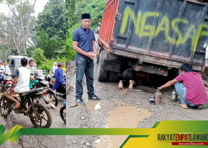 Bertahun Tahun Rusak Parah Jalan Desa Tanjung Kupang Baru, Warga Meminta Perhatian Pemerintah