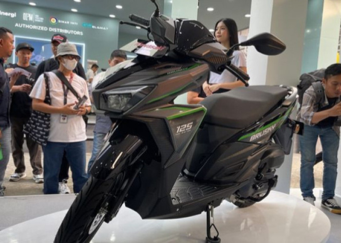 Terungkap! Ini Alasan Modenas Brusky 125 Dijual Kawasaki Meski Tak Pakai Logo Geng Hijau