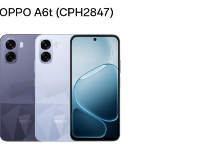 OPPO A6t Resmi Hadir, Baterai 6500mAh dan Layar 120Hz