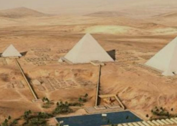Terungkap! Inilah Cara Orang Mesir Kuno Mengangkut Material Piramida yang Besar dan Berat