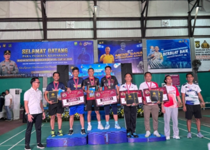 Tim Bulutangkis Polres Empat Lawang Bersinar di Kapolda Cup 2026, Raih Juara II Beregu dan Juara III Veteran