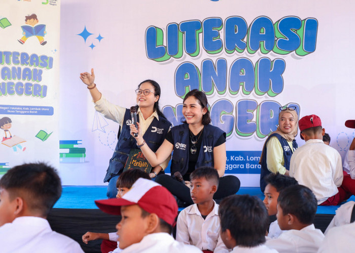 BRI Peduli Gaungkan Semangat Kemerdekaan Melalui Program Literasi Anak Negeri di NTB