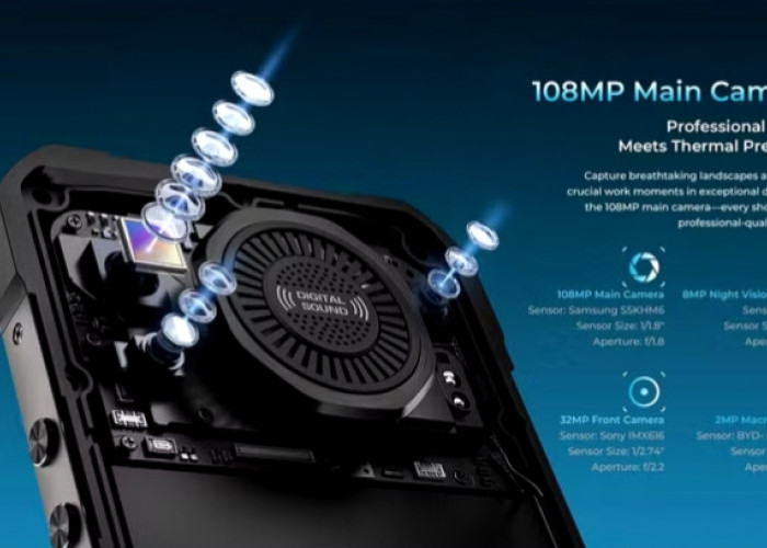 Kamera Termal di Smartphone, WP61 Jadi Andalan Profesional Lapangan