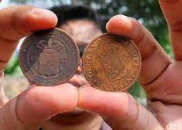 Kontroversi Riset Gunung Padang, Koin Gunung Padang dan Kemiripannya dengan Uang Tahun 1945, 4 Kemiripan!
