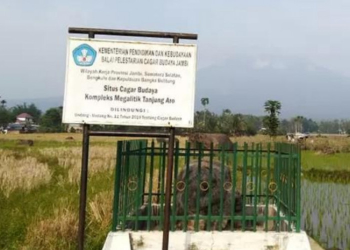 Misteri Situs Megalitik Arca Manusia Dililit Ular di Desa Tanjung Aro, Pagar Alam Utara
