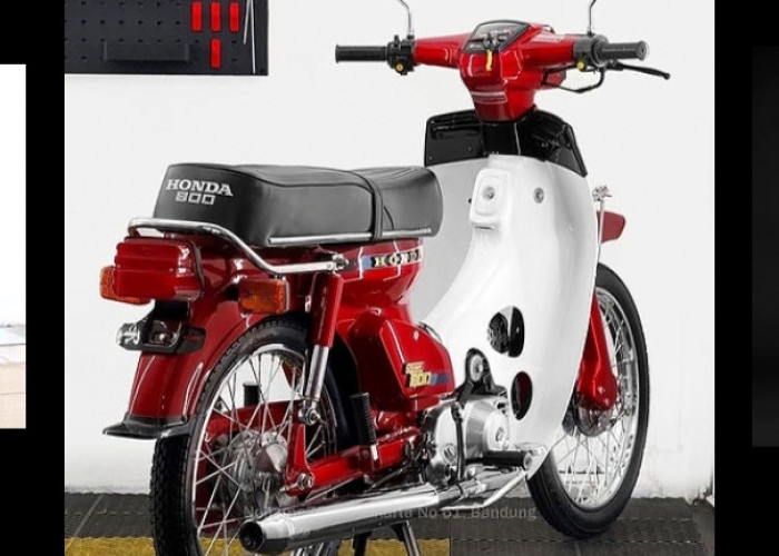 Honda C800 Bangkit dari Masa Lalu, Restorasi Total Super Cub Legendaris Ini Bikin Pecinta Motor Klasik