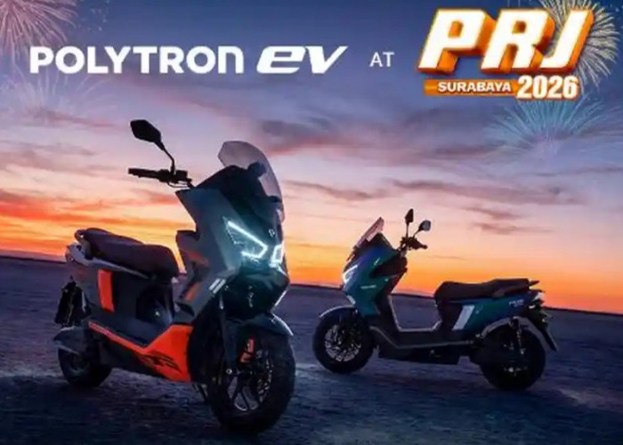 Polytron Tebar Diskon Motor Listrik hingga Rp6 Juta di PRJ Surabaya 2026, FOX 350 Bisa Dicoba Langsung!