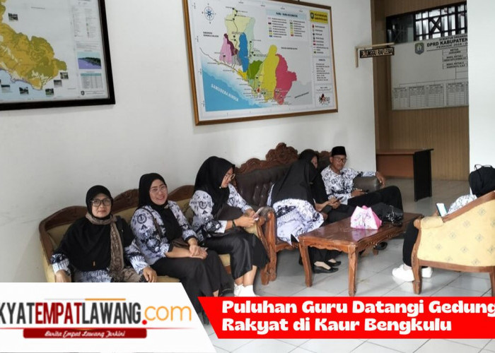 Puluhan Guru Datangi Gedung Wakil Rakyat di Kaur Bengkulu, Tuntut Hak Tunjangan dan Ancam Gelar Aksi!