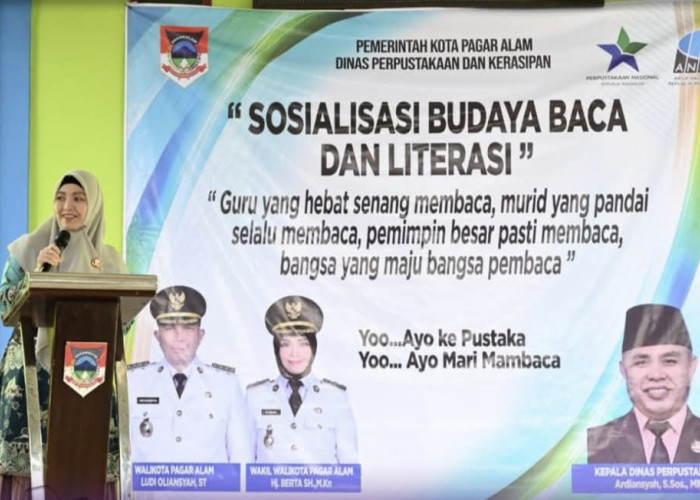 Wakil Wali Kota Pagar Alam Dorong Minat Baca Lewat Lomba Baca Puisi Pelajar