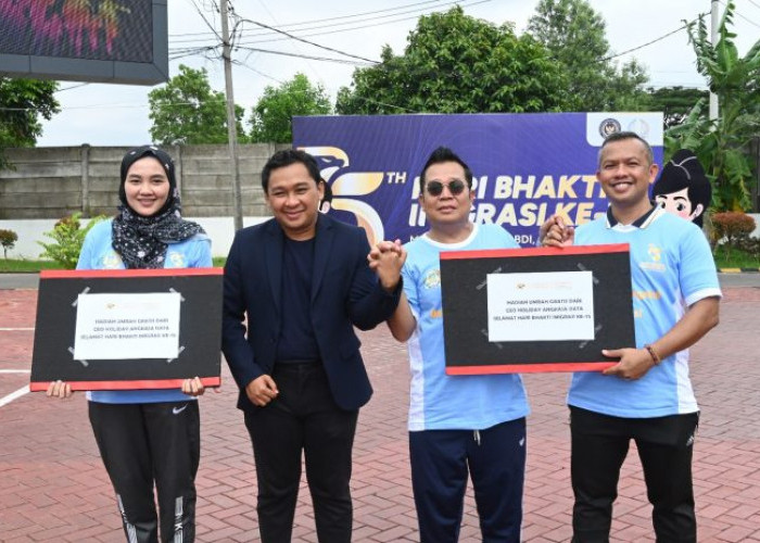 Fun Walk dan Senam Bersama Meriahkan Hari Bakti Imigrasi ke-75 di Palembang