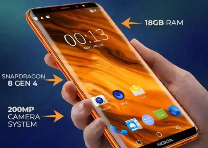 RAM 18GB dan Snapdragon 8 Gen 4, Nokia Quantum Pro 2026 Siap Libas Game Berat