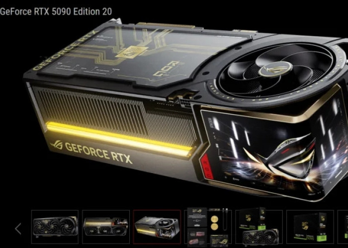 ASUS ROG Luncurkan RTX 5090 Termahal, Harga Tembus Rp89 Juta dengan Desain Edisi Kolektor