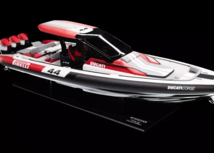 Ducati dan Pirelli Bikin Yacht Super Mewah, Cuma 26 Unit di Dunia