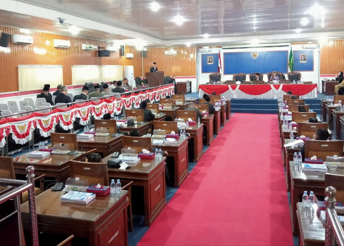 DPRD Empat Lawang Gelar Rapat Paripurna Bahas Pertanggungjawaban APBD 2024 dan KUPA-PPAS 2025