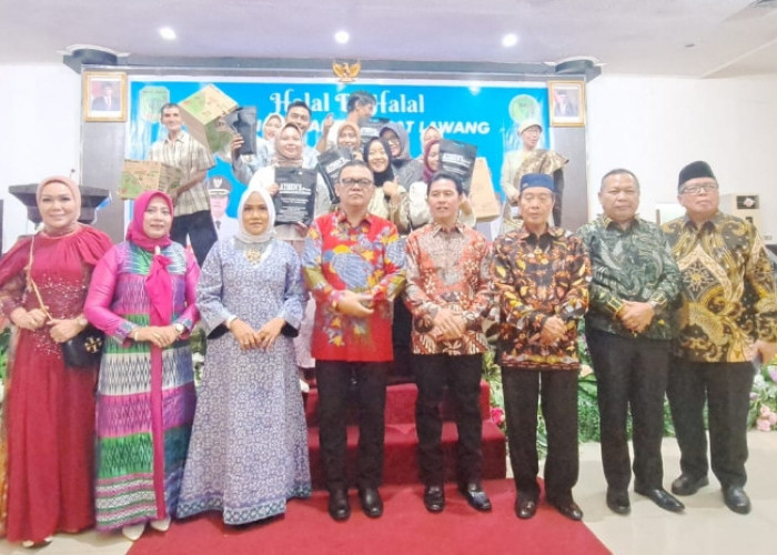 Bupati Joncik Muhammad Halal Bihalal Bersama IKEL di Palembang