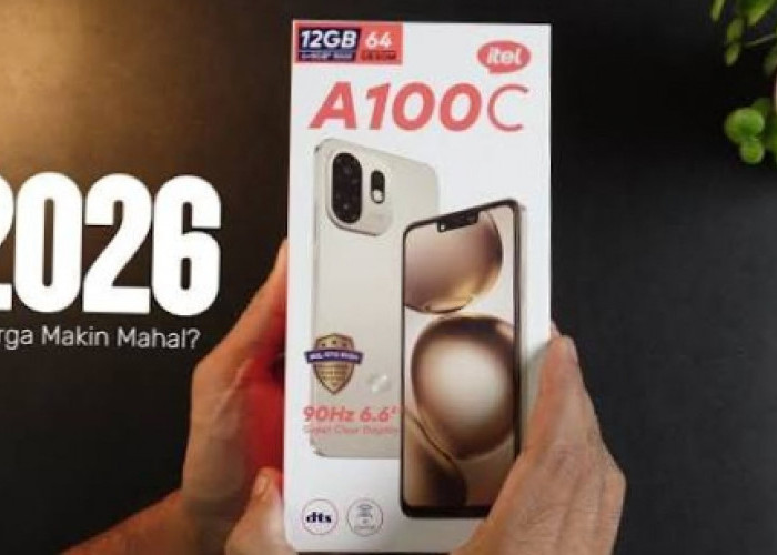 itel A100C 2026: HP 1 Jutaan Tahan Banting dengan Baterai 5.000 mAh, Cocok untuk Pelajar!