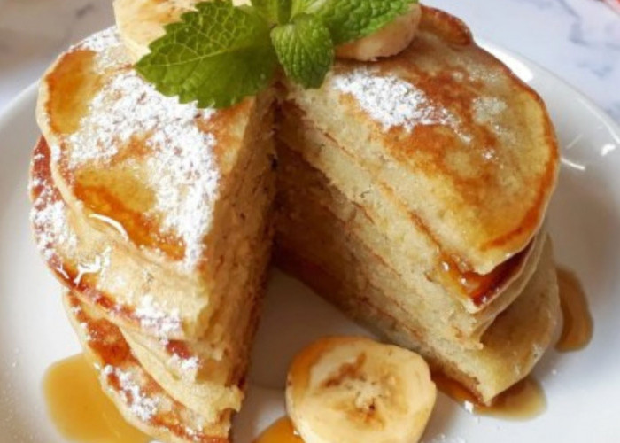 Pancake Pisang, Camilan Enak ala Kafe untuk Anda