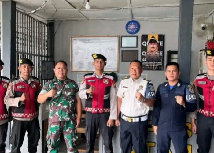 Perkuat Sinergi Keamanan, Lapas Kelas IIB Empat Lawang Terima Sambang Patroli Koramil dan Polres