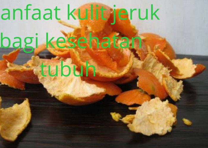 Jangan Asal Buang Ini Manfaat Kulit Jeruk untuk Kesehatan Tubuh