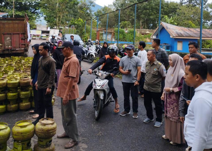 Pemkot Pagaralam Gelar Operasi Pasar Gas LPG 3 Kg untuk Kendalikan Inflasi Jelang Idul Fitri