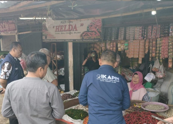 Harga Bahan Pokok di Pasar Pagaralam Stabil Menjelang Lebaran