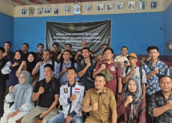 Kajari Gelar Sosialisasi Aplikasi Realtime Monitoring Dana Desa di Kecamatan Muara Pinang