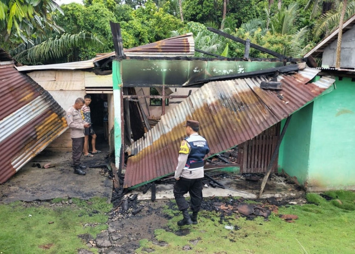 Musibah Kebakaran Hanguskan Rumah di Muara Beliti Baru, Musi Rawas: Kerugian Capai Rp 150 Juta
