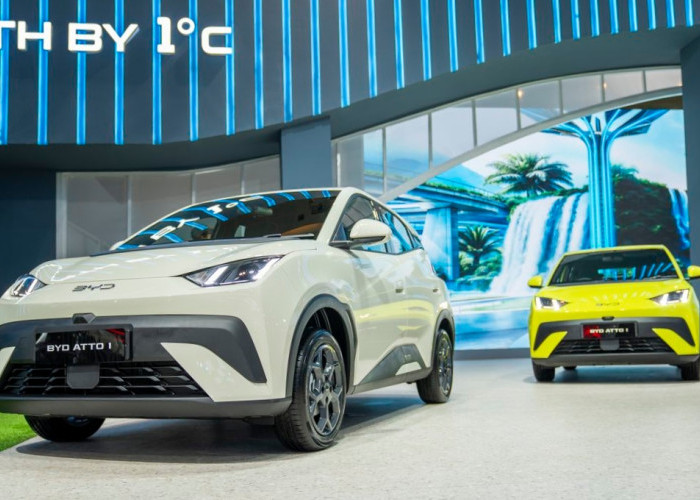 BYD Atto 1 Dynamic Resmi Mengaspal, Mobil Listrik Rp 199 Juta Jadi Incaran Warga Kota