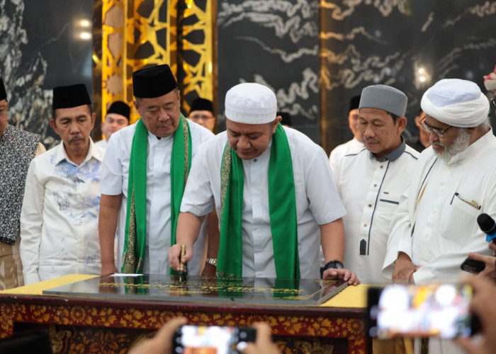 Gubernur Sumsel Resmikan Masjid Al-Anshor di Palembang Bertepatan dengan Nuzulul Qur'an