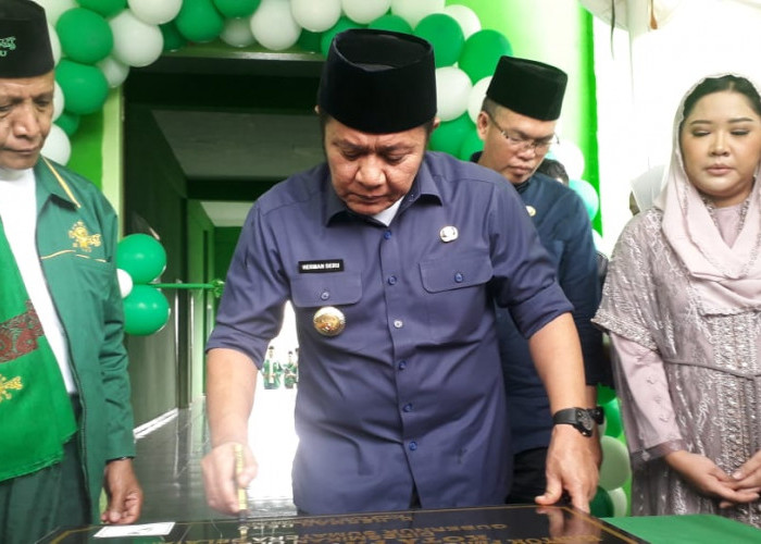 Gubernur Sumsel Resmikan Kantor PCNU Pagaralam