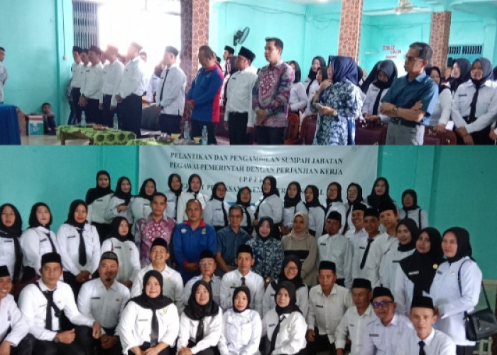 41 Pegawai PPPK Kemensos RI Kabupaten Empat Lawang Resmi Dilantik