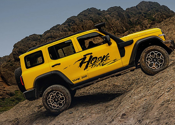 Tank 300 Hooke Trail Edition Punya Ban 40 Inci dan Solid Axle, SUV GWM Ini Bukan Kaleng-Kaleng