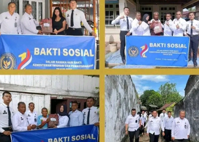 Lapas Empat Lawang Gelar Baksos Peringati Hari Bakti Kemenimipas ke-1 Tahun 2025