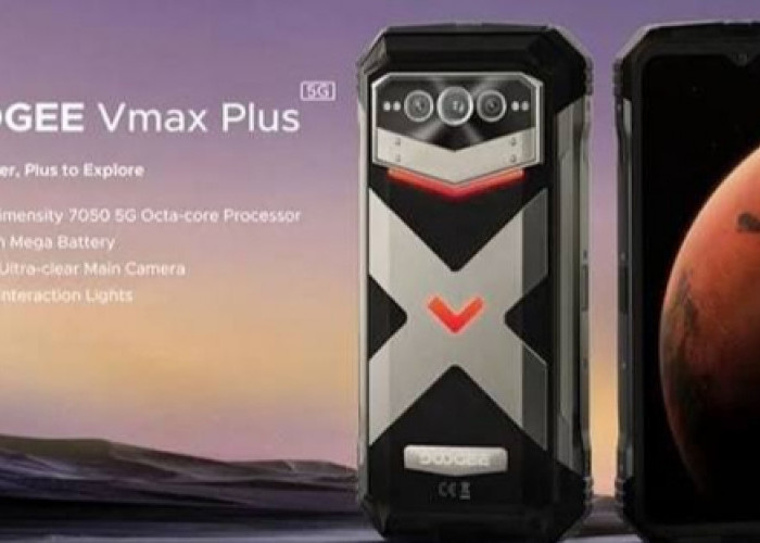 Doogee V Max Pro, HP Tahan Banting dengan Baterai 22.000 mAh Siap Hadapi Medan Ekstrem