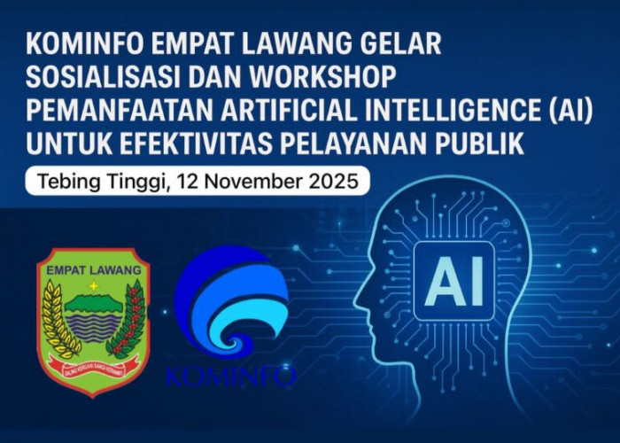 Kominfo Empat Lawang Gelar Sosialisasi dan Workshop Pemanfaatan Artificial Intelligence, AI