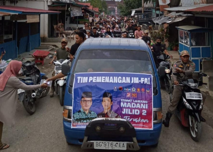 Ratusan Pemuda Paiker Gelar Road Show dan Bagikan 1.000 Takjil, Nyatakan Dukungan untuk JM-FA’I