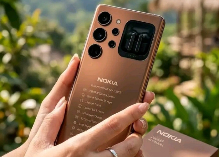 Nokia ChocoLux X, Konsep Ponsel AI Futuristis yang Dibuat untuk Generasi Baru