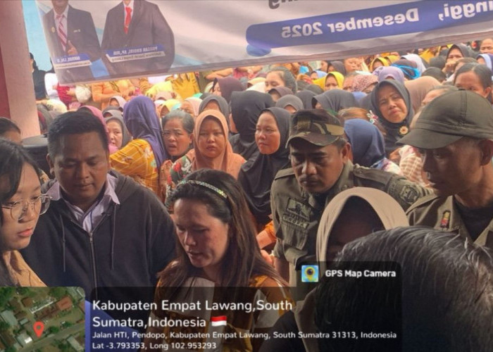 Disperindag Empat Lawang Bagikan 4.320 Paket Sembako Bersubsidi, Warga Antusias Serbu Lokasi