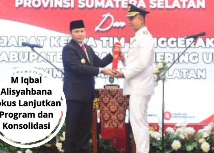 M Iqbal Alisyahbana Fokus Lanjutkan Program dan Konsolidasi