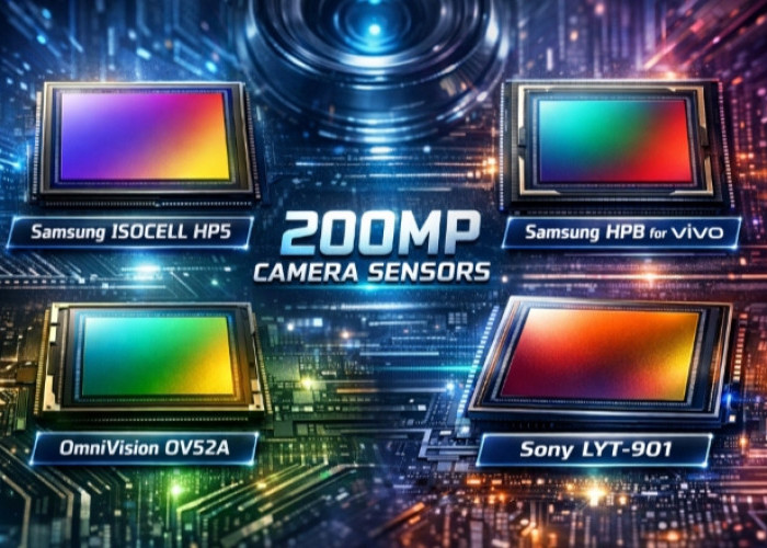 4 Sensor Kamera 200MP Terbaru yang Siap Meramaikan Smartphone 2026, dari Mid-Range hingga Flagship Premium