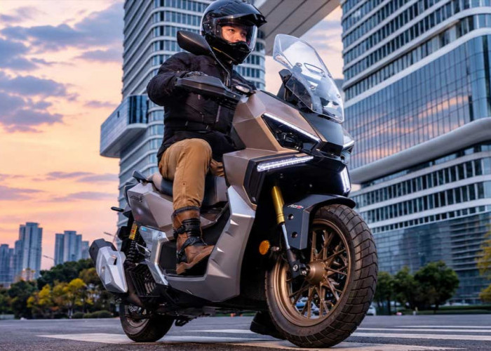 Honda NS150XC 2026 Meluncur di China, Skuter 150 Cc Bergaya Adventure Dibekali Fitur Canggih