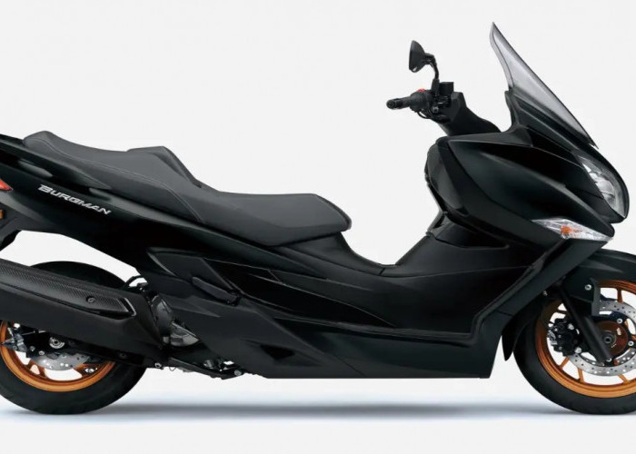 Suzuki Burgman 400 ABS 2026 Meluncur, Kini Bisa Pakai Bensin E10 dan Siap Diajak Touring Jauh