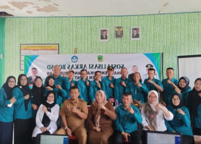 Agar Dana BOS Sesuai Peruntukannya, Dinas Pendidikan Empat Lawang Gelar Sosialisasi ARKAS