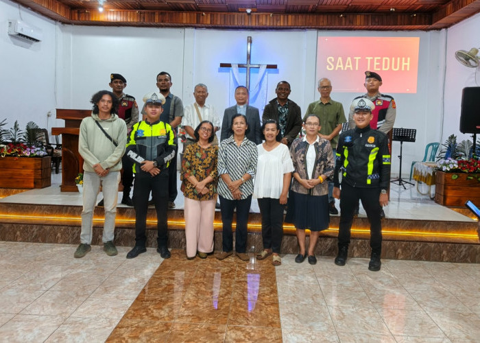 Pengamanan Ketat Malam Jumat Agung, Pendeta di Empat Lawang Apresiasi Kinerja Polres