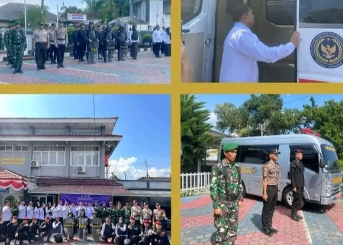 Lapas Kelas IIB Empat Lawang Gelar Apel Siaga Pengamanan Natal dan Tahun Baru 2026