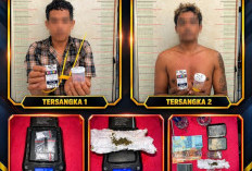Operasi Sarang Narkoba di Empat Lawang, Polisi Amankan Dua Tersangka dan Sita Sabu serta Ganja 
