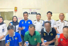 Perkuat Komitmen Bersih Narkoba, Lapas Kelas IIB Empat Lawang Gelar Tes Urine Rutin Pegawai dan Warga Binaan