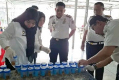 Dukung 15 Program Aksi Kemenimipas, Lapas Empat Lawang Gelar Tes Urine Rutin