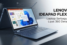 Lenovo IdeaPad Flex 5: Laptop 360 Derajat yang Bisa Berubah Jadi Tablet