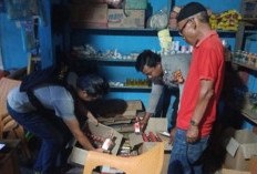 Ops Pekat Musi 2026, Polsek Lintang Kanan Sita 96 Botol Miras Mension House di Desa Babatan